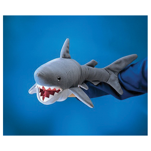 Folkmanis 2064 Hand Puppet, Shark, Velour/Vinyl - 3