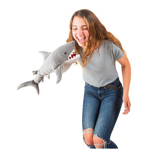 Folkmanis 2064 Hand Puppet, Shark, Velour/Vinyl - 4