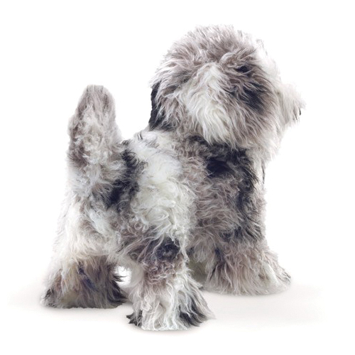 Folkmanis 3143 Hand Puppet, Shih Tzu Puppy - 2