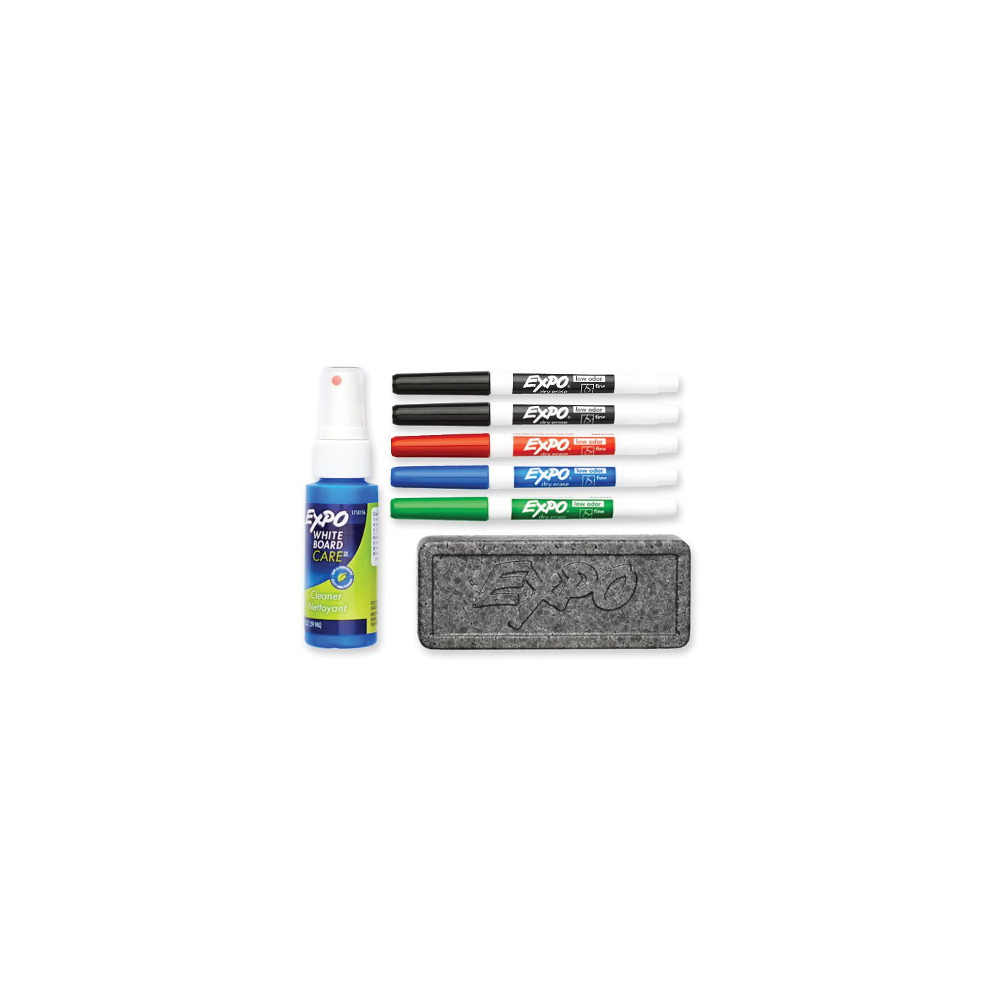 Expo 80675 Dry Erase Marker Starter Set, Fine Lead/Tip - 3