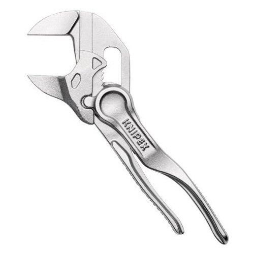 Knipex 86 04 100 SBA Pliers Wrench, 100 mm OAL, 3/4 in Jaw Opening, Embossed, Rough Surface Handle - 3