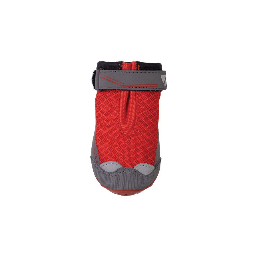 Ruffwear Grip Trex Series P15202-607225 Dog Boots, 2-1/4 in, Polyester/Synthetic Pigskin/Vibram, Red Sumac - 2