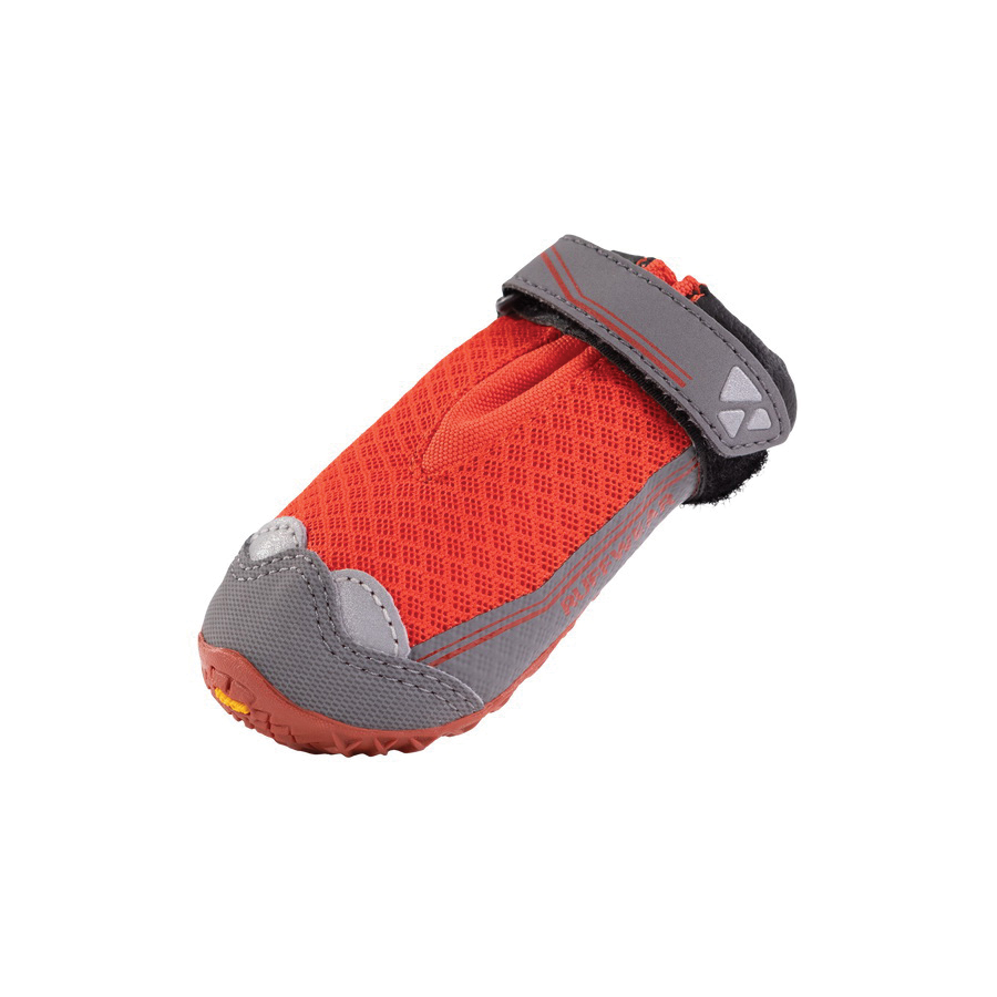 Ruffwear Grip Trex Series P15202-607225 Dog Boots, 2-1/4 in, Polyester/Synthetic Pigskin/Vibram, Red Sumac - 3
