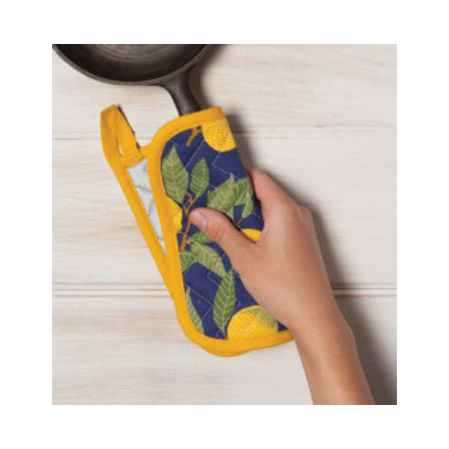 Now Designs by Danica 505162 Lemons Chef Quilted Potholder, Cotton/Polyester, Yellow - 4