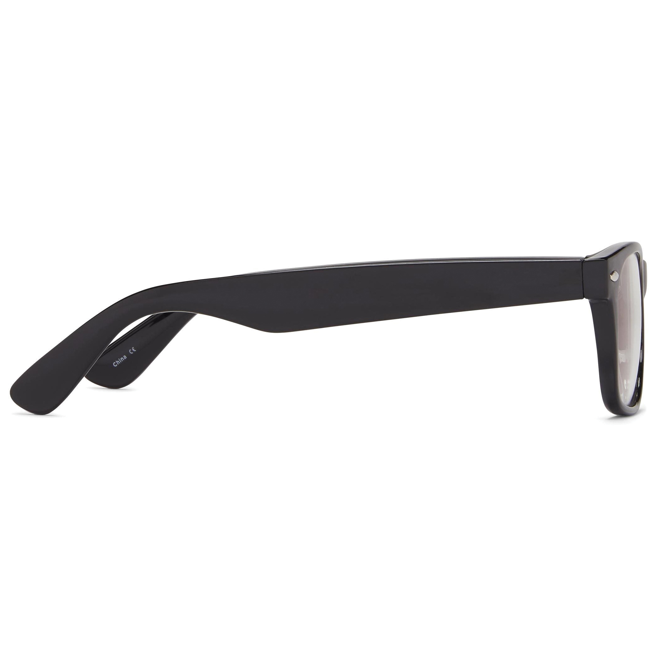 ICU Eyewear ScreenVision Pat Series 7623300XNP-L Blue Light Blocking Glasses, 140 mm and Up, Shiny Black - 3