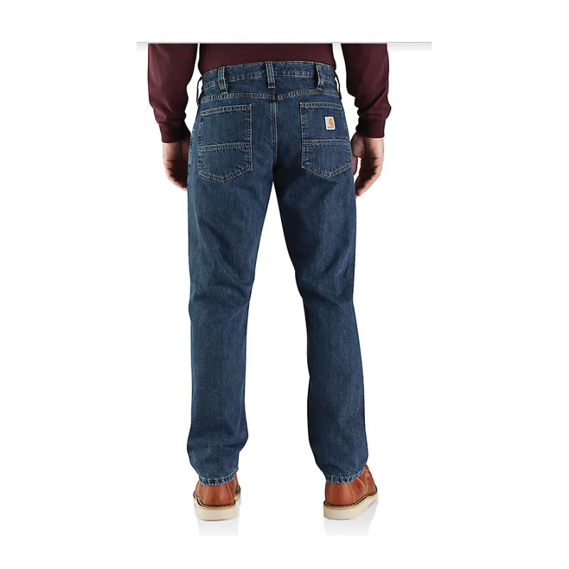 Carhartt 104942-H45 34X32 Jeans, 34 in Waist, 32 in L Inseam, Canal, Comfortable, Relaxed Fit - 2