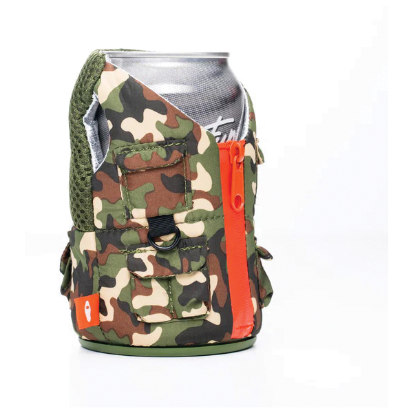 PUFFIN drinkwear DO1193-901 The Adventurer, 12 oz Can/Bottle, Woodsy Camo - 1
