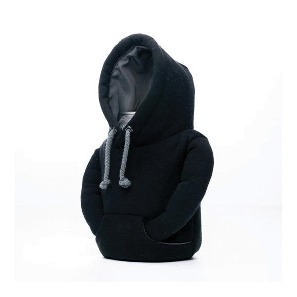 PUFFIN drinkwear DO1229-001 The Hoodie, 12, 16 oz Can/Bottle, Black/Pewter - 3