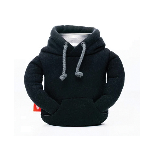 PUFFIN drinkwear DO1229-001 The Hoodie, 12, 16 oz Can/Bottle, Black/Pewter - 4