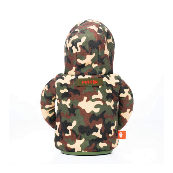 PUFFIN drinkwear DO1229-901 The Hoodie, 12, 16 oz Can/Bottle, Puffin Red/Woodsy Camo - 2