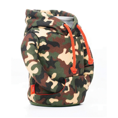 PUFFIN drinkwear DO1229-901 The Hoodie, 12, 16 oz Can/Bottle, Puffin Red/Woodsy Camo - 4