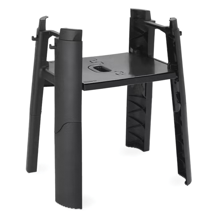 Weber 6619 Grill Stand, 14.1 lb, 21.8 in OAL, 25 in OAW, 28.1 in OAH, Polypropylene, Black - 3