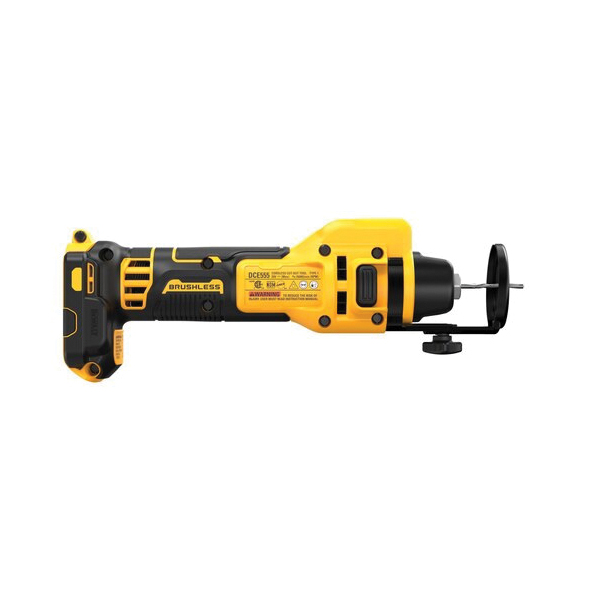 DEWALT XR 20V MAX Series DCE555B Drywall Cut-Out Tool, Tool Only, 20 V, 1/4 in Chuck, Keyed Chuck, 26,000 rpm Speed - 3