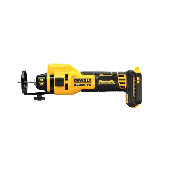 DEWALT XR 20V MAX Series DCE555B Drywall Cut-Out Tool, Tool Only, 20 V, 1/4 in Chuck, Keyed Chuck, 26,000 rpm Speed - 4