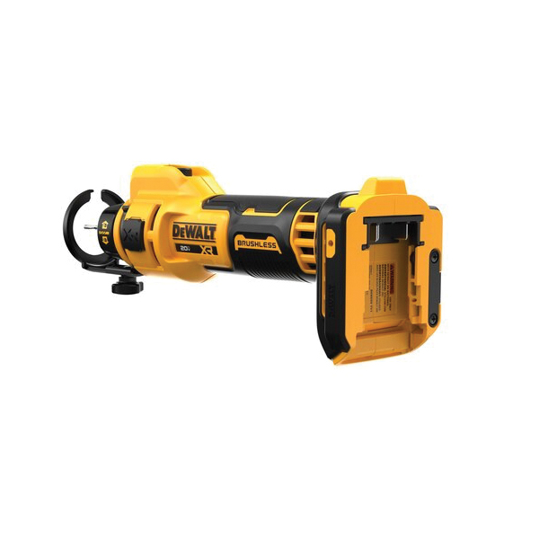 DEWALT XR 20V MAX Series DCE555B Drywall Cut-Out Tool, Tool Only, 20 V, 1/4 in Chuck, Keyed Chuck, 26,000 rpm Speed - 5