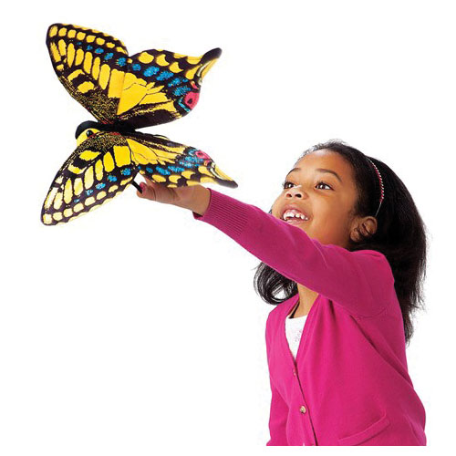 Folkmanis 3029 Hand Puppet, Butterfly, Swallowtail - 3