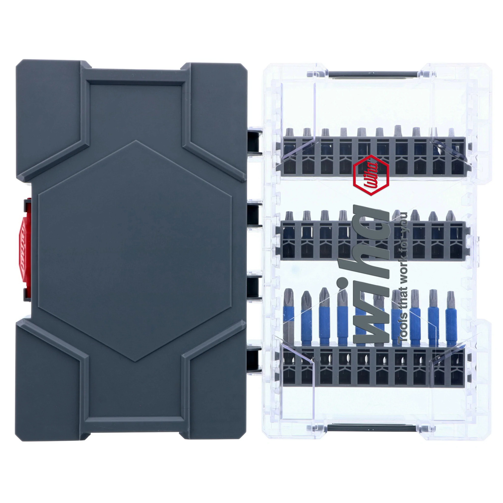 Wiha TerminatorBlue 70297 Impact Bit Set, 40-Piece, Steel - 2