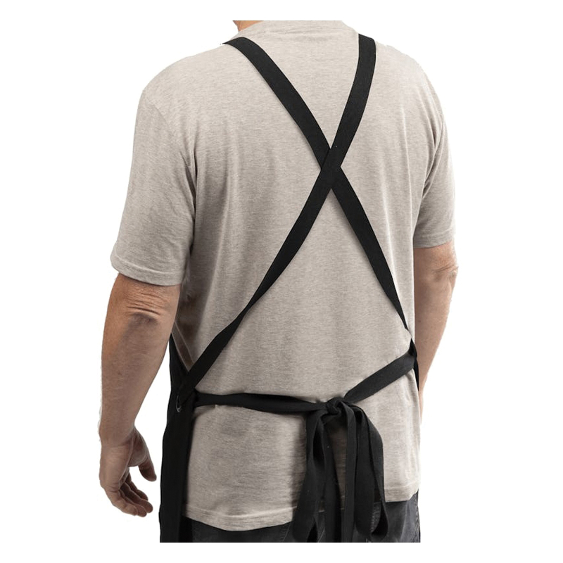 Weber 6786 Crossback Apron, One-Size, 7-Pocket, Cotton Canvas, Black - 3