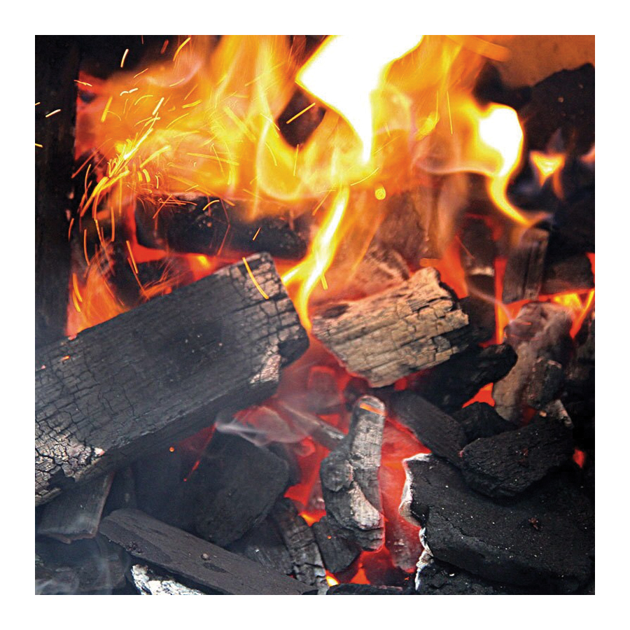 Big Green Egg 127884 Natural Lump Charcoal, 17.6 lb Bag - 2