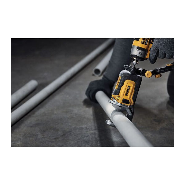 DEWALT Impact Connect DWAPVCIR PVC/PEX Cutter Attachment, Cordless, Plastic, For: DEWALT 20 V MAX Impact Drivers - 3