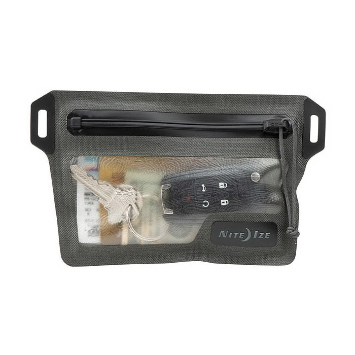 Nite Ize RUNOFF ROW-09-R8 Wallet, Waterproof, Zipper Closure, Black - 2