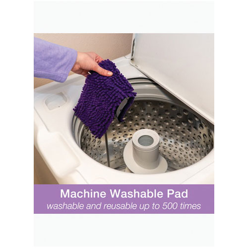 Bona AX0003628 Sweeping Pad, Microfiber, Purple - 4