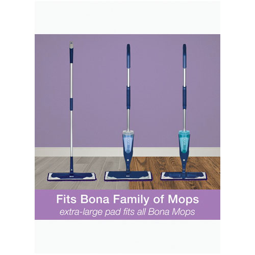 Bona AX0003628 Sweeping Pad, Microfiber, Purple - 5