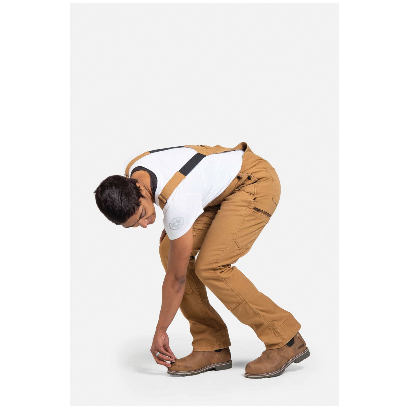 Dovetail Workwear Freshley Series DWS21O1C-220-2X30 Overalls, 2, Straight Fit, 25-1/2 to 28 in - 2