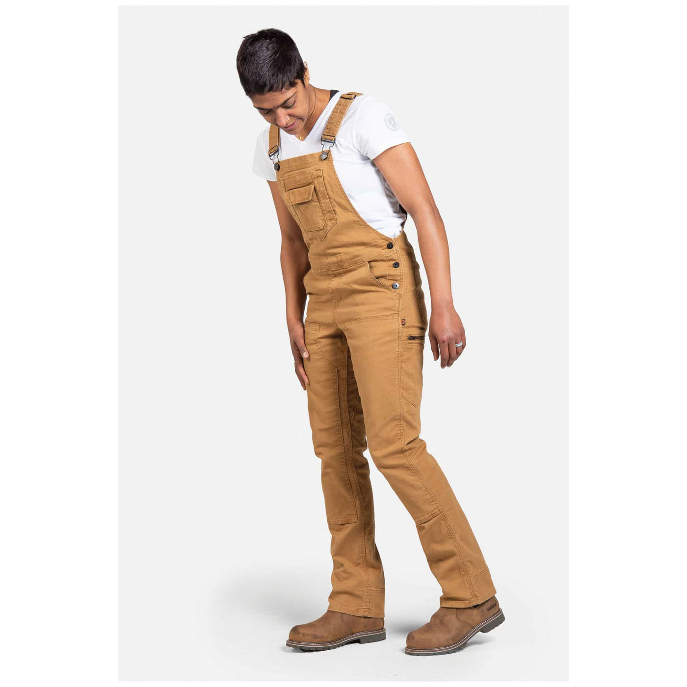 Dovetail Workwear Freshley Series DWS21O1C-220-2X30 Overalls, 2, Straight Fit, 25-1/2 to 28 in - 3