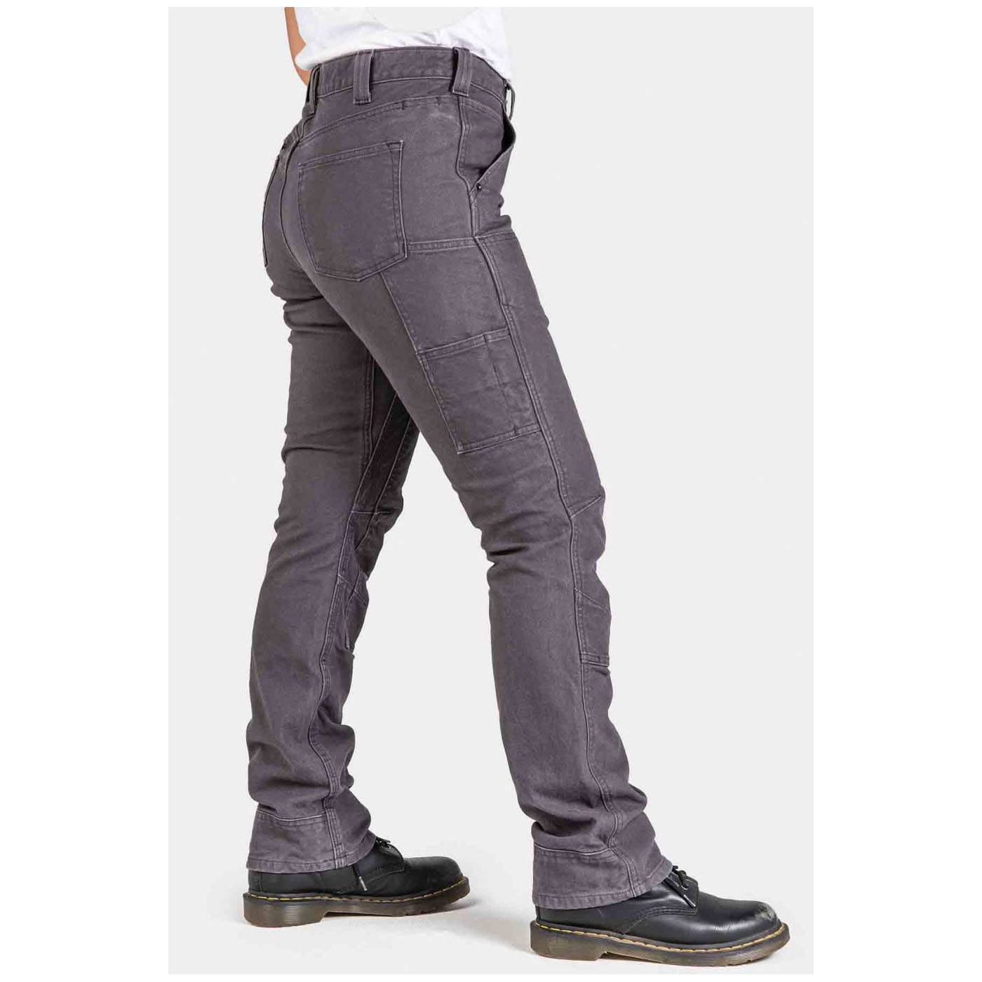 Dovetail Workwear Britt Utility Series DWS19P2C-030-12X34 Pants, 12, 30-1/2 to 33-1/2 in, 34 in L, Dark Gray, Straight - 3