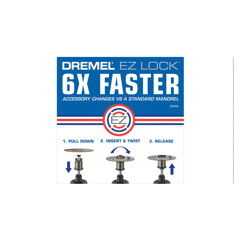 Dremel EZ Lock EZ726-01 Sanding/Polishing Kit - 2