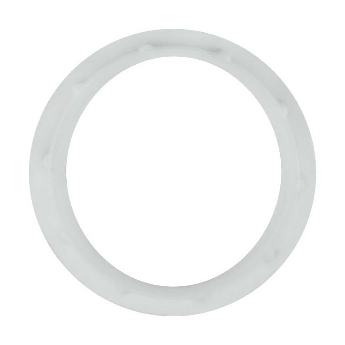 Satco 80-1074 Ring, Metal Body, White - 2