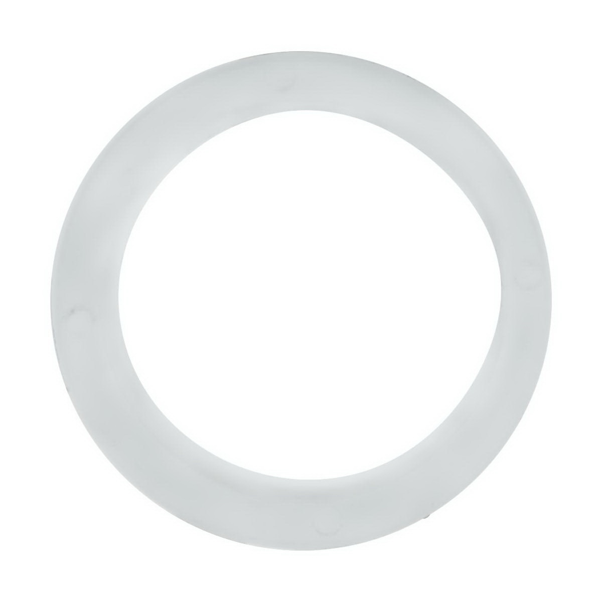 Satco 80-1074 Ring, Metal Body, White - 3