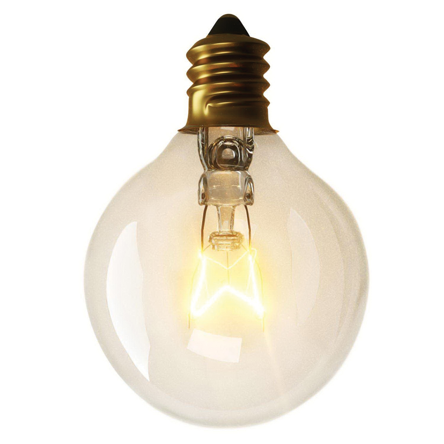 Living Accents INCG4020CLA Light Set, 10-Lamp, Incandescent, G40 Lamp, Clear - 2