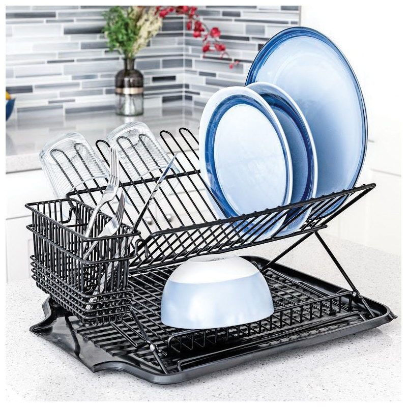 Better Houseware 1480/W Drain Board, 19-1/2 in L, 15-1/2 in W, 1-1/4 in H, Polyethylene, White - 5