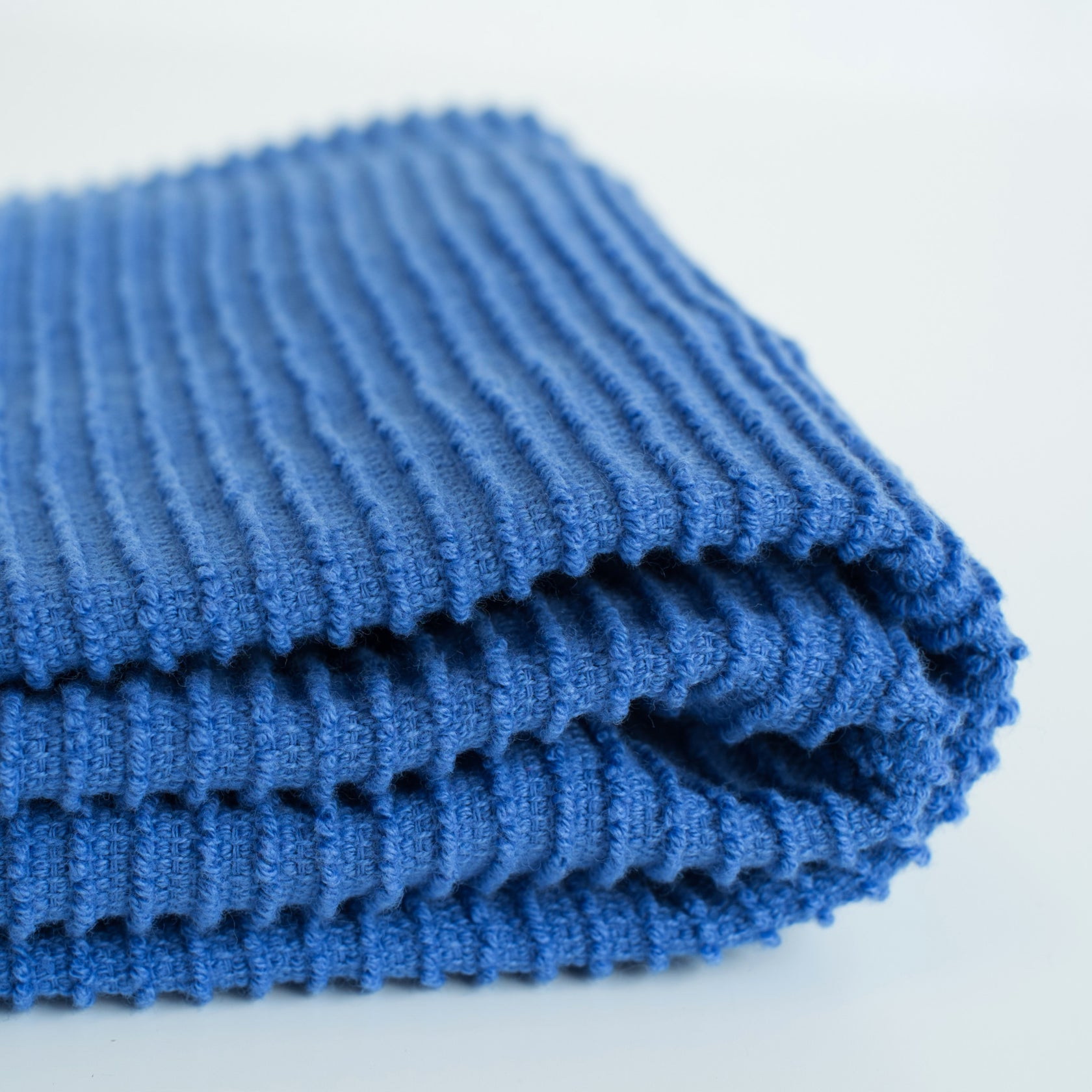 Now Designs by Danica 197211 Ripple Dish Towel, 28 in L, 18 in W, Cotton, Royal Blue - 2