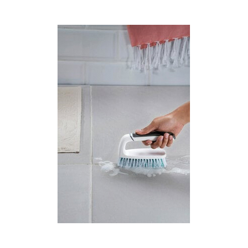 Scotch-Brite 492P-6 All-Purpose Brush, White Handle - 5