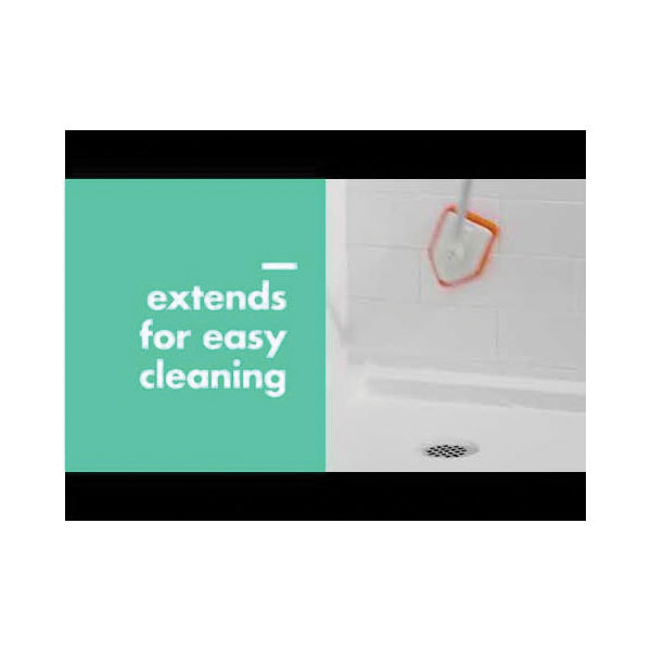 Good Grips 12126100 Extendable Tub and Tile Scrubber, 5.8 in L, 4.4 in W - 3