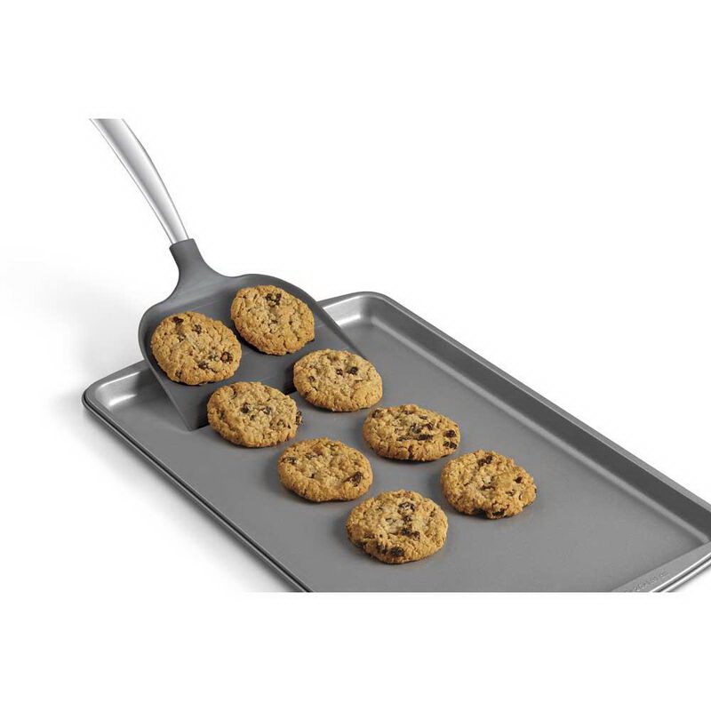 Wilton 191007558 Really Big Spatula, 14 in OAL, Plastic Blade, Gray - 4