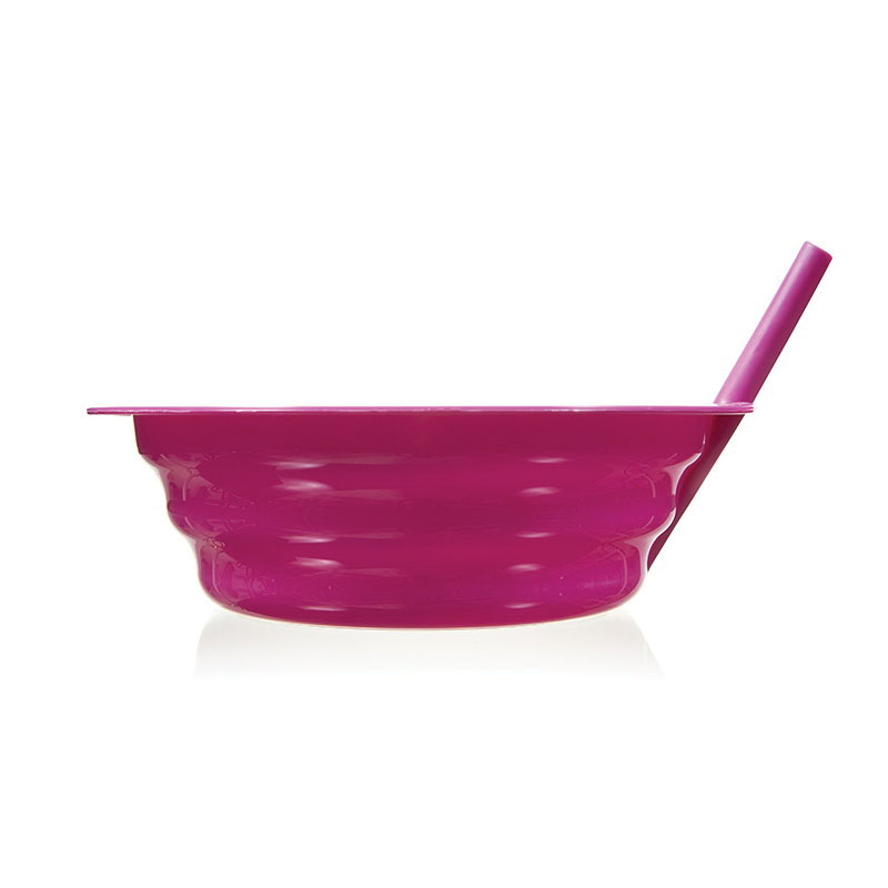 Arrow Sip-A-Bowl 26505 Bowl, 22 oz, 6-1/2 in L, 6-1/2 in W, Polypropylene, Assorted - 2