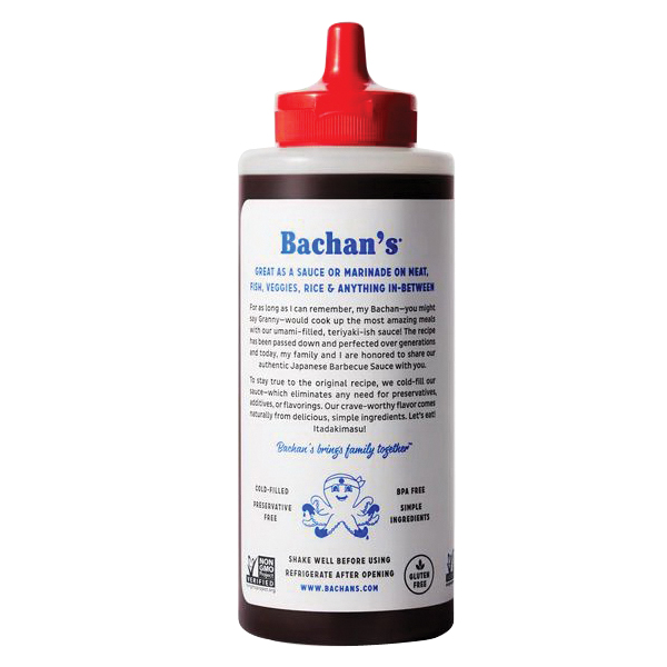 Bachan's 88302 Japanese Barbecue Sauce, 17 oz Bottle - 2