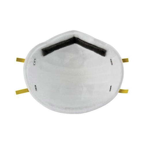 3M 8110S-P2-DC Particulate Respirator, Small Mask, N95 Filter Class, Polyester Facepiece, White - 4