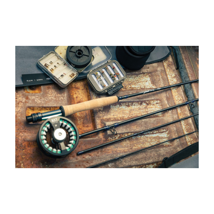 TFO Pro III TF 05 90 4 P3 Fly Rod, 9 ft OAL, A Handle, Aluminum/Carbon Fiber, Black - 2