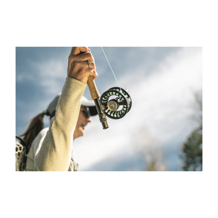 TFO NXT Black Label Series TFR NXT BLK I Fishing Reel, 20/50 lb/yd Line, Aluminum - 3