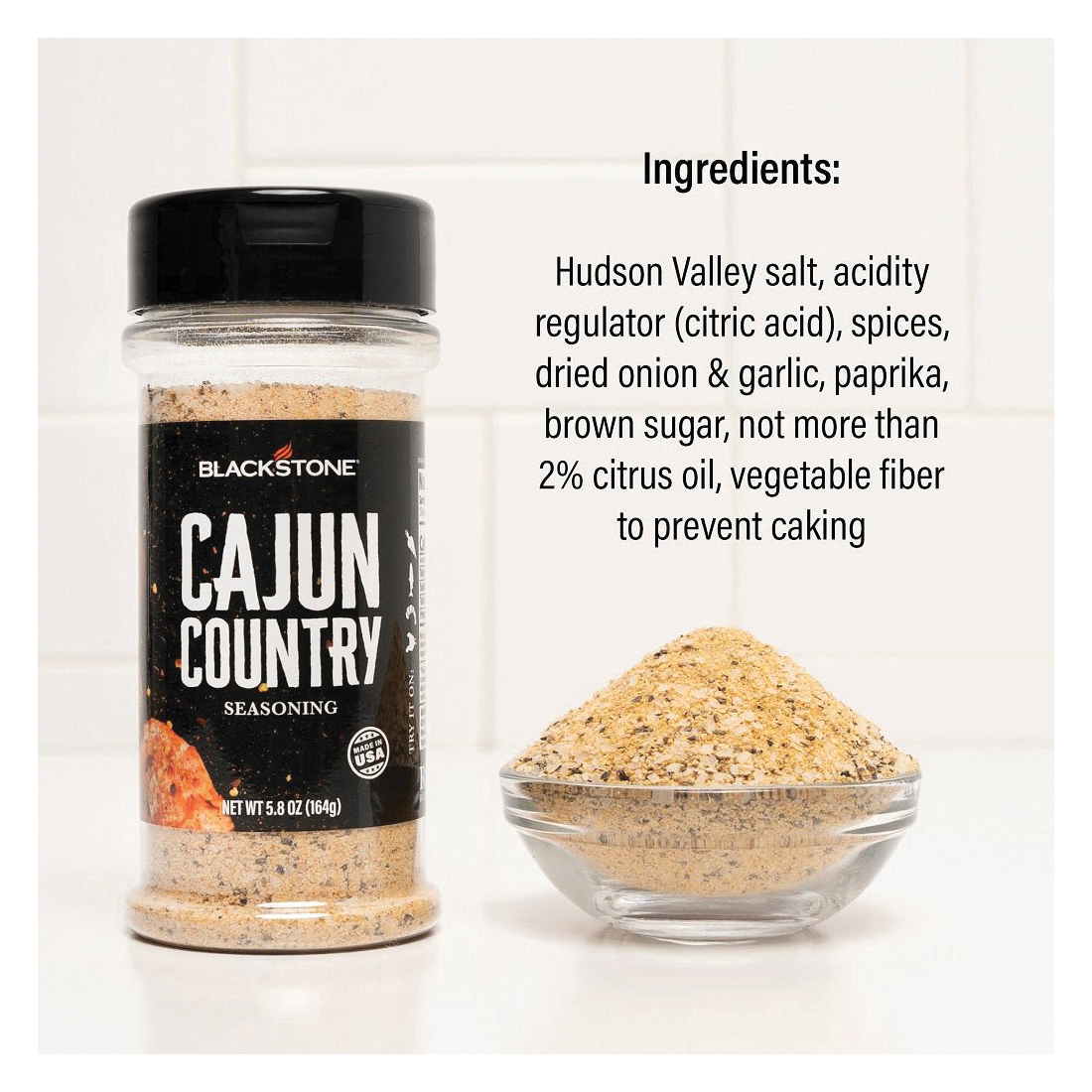 Blackstone 4227 Seasoning, Cajun Country, 5.8 oz Bottle - 3