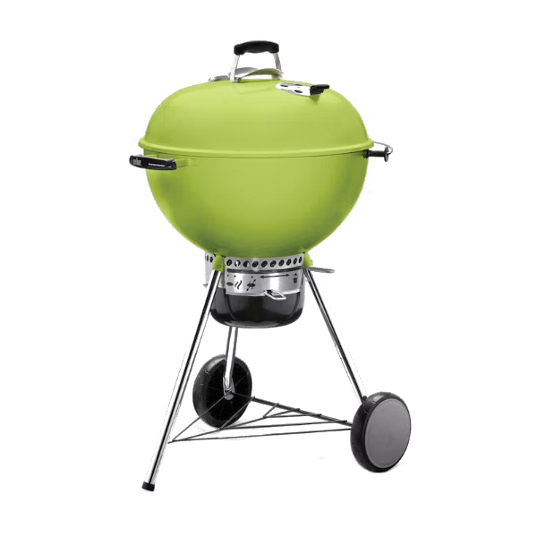 Weber Master-Touch Series 14511601 Charcoal Grill, 363 sq-in Primary Cooking Surface, Spring Green, Smoker Included: No - 2