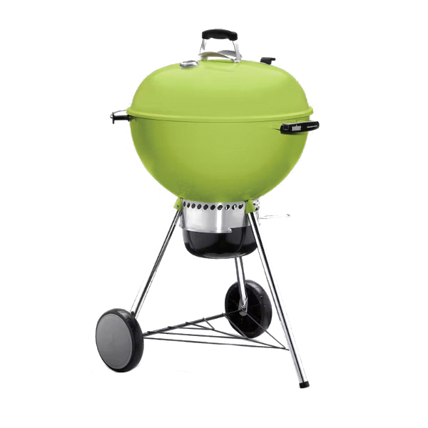 Weber Master-Touch Series 14511601 Charcoal Grill, 363 sq-in Primary Cooking Surface, Spring Green, Smoker Included: No - 3