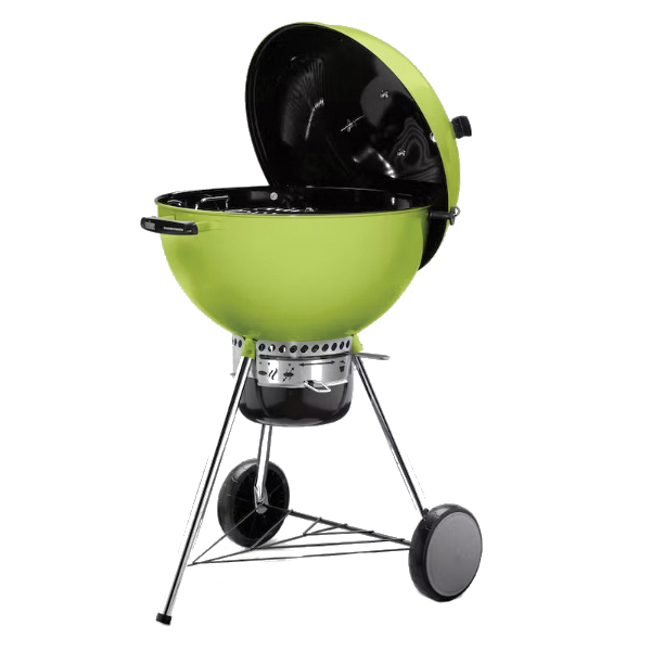 Weber Master-Touch Series 14511601 Charcoal Grill, 363 sq-in Primary Cooking Surface, Spring Green, Smoker Included: No - 4