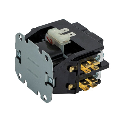 Packard C230A Definite Purpose Contactor, 30 A, 2-Pole, Lug, Spade Terminal - 3