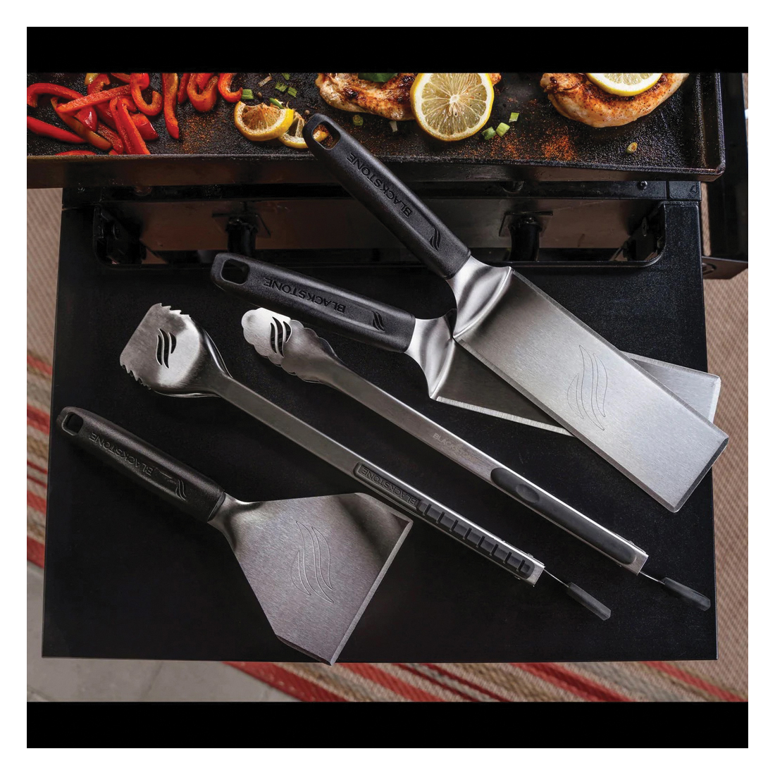 Blackstone 5464 Tool Kit, Stainless Steel, Thermoplastic Handle - 2